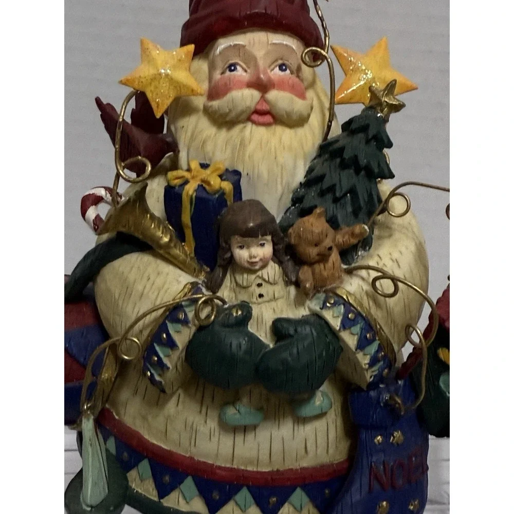 Charming Vintage Santa - Classic Christmas Decor‎ With A Minor Flaw